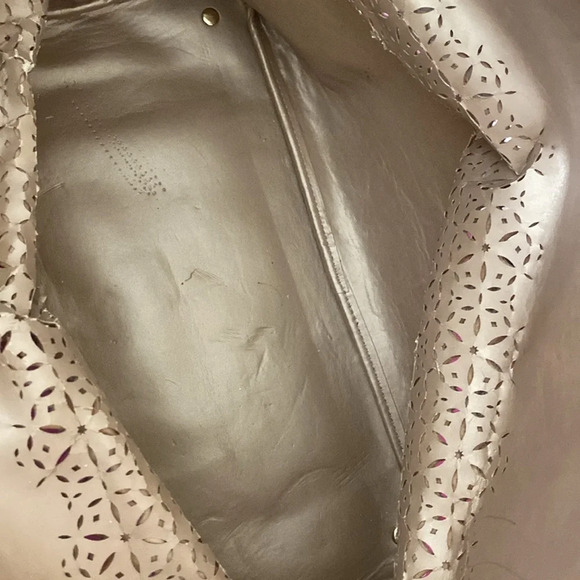 Ralph Lauren RLL Littlebury Tote Bag Rose Pink Gold - Picture 6 of 11